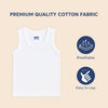 Hopop Baby Round Neck Sleeveless Cotton Vest Pack of 1