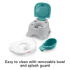 Fisher Price 3 In 1 Potty Training Toilet Ring & Stepstool - Dezine Kids