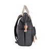 Beaba Wellington Diaper Bag, Large Capacity Baby Bag with Changing Mat, Durable, Water Resistant - Dark Grey