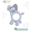 Bibado Dotty The Dinosaur Silicone Teether - Mist