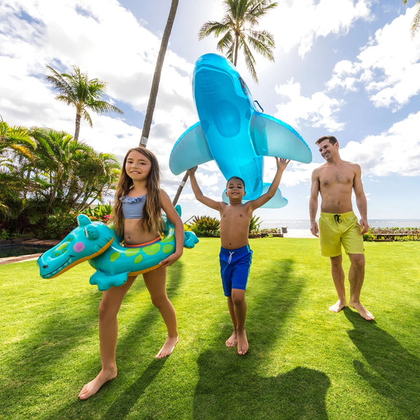 Intex Lil' Whale Ride On Inflatable Pool Float - Dezine Kids