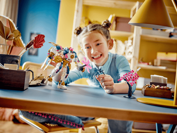 Lego Ninjago Sora's Elemental Tech Mech - Dezine Kids