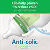 Dr.Browns Natural Flow Anti Colic Options+ Wide Neck Glass Baby Bottle - 150 ml - Dezine Kids
