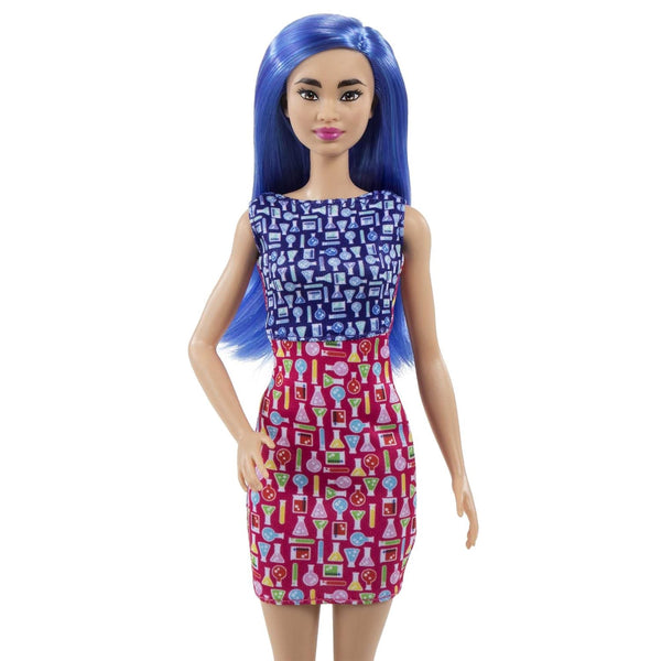 Barbie 12 Inch Blue Hair Scientist Doll & Accessories - Dezine Kids