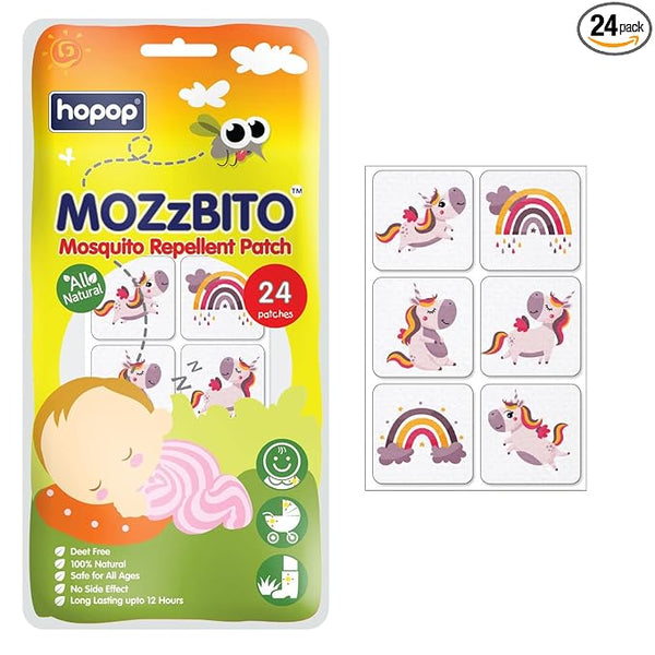 MoZzbito Mosquito Repellent Patches – Safe & Natural Protection for Kids