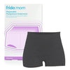 Frida Mom Disposable Postpartum Underwear, Boyshort Panties, Regular Size (Waist 28"-42" Stretch), 8 Pieces - Black