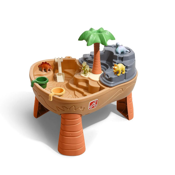 Step2 Dino Dig Sand & Water Table with Toy Accessory Set - Dezine Kids