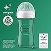 Philips Avent Natural Response Glass Baby Bottle with Slow Flow Teat (Flow 2) - 125 ml