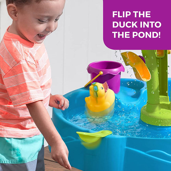 Step2 Summer Showers Splash Tower Water Table - Dezine Kids