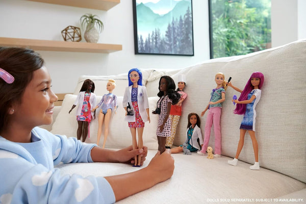 Barbie 12 Inch Blue Hair Scientist Doll & Accessories - Dezine Kids