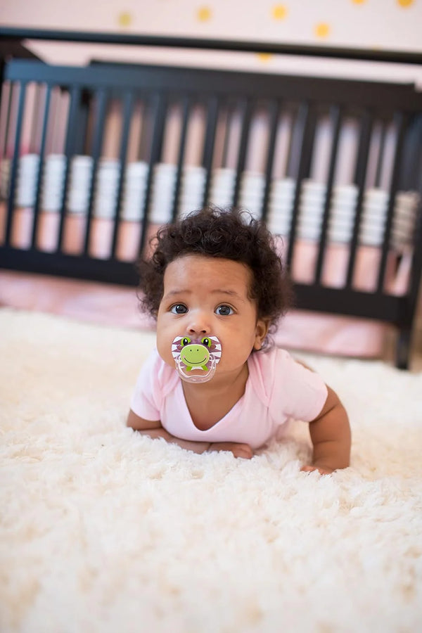 Pink & Gray Prevent Printed Shield Soother (Stage 1) Pack of 2