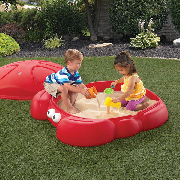 Step2 Crabbie Sandbox With Outdoor Cover Play Pen for Kids - Dezine Kids