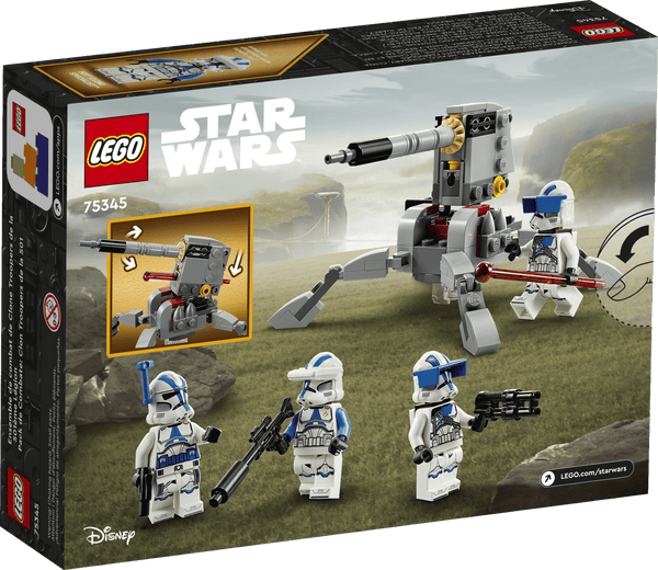 Lego Star Wars 501st Clone Troopers Battle - Dezine Kids