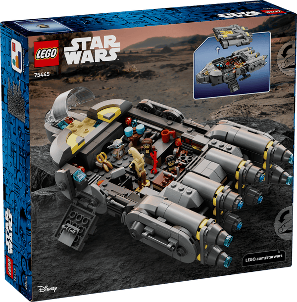 Lego Star Wars: The Mandalorian and Grogu Anzellan Starship Toy Building Set