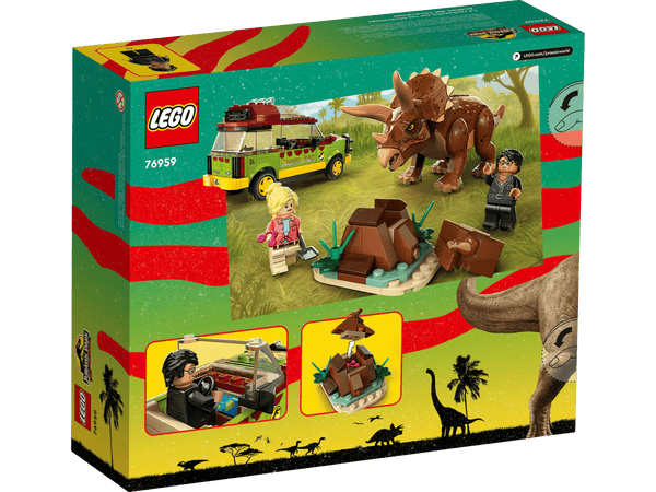 Lego Jurassic Park Triceratops Research - Dezine Kids