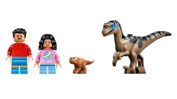 Lego Jurassic World Raptor Off Road Escape Velociraptor Toy Dinosaur - Dezine Kids