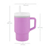 Infantino My 1st Tumbler Silicone 260ml - Lilac - Dezine Kids