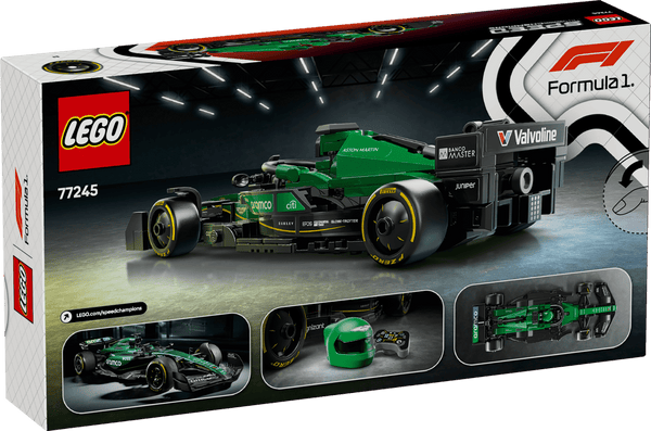 Lego Speed Champions Aston Martin Aramco F1 AMR24 Race Car Vehicle Set - Dezine Kids