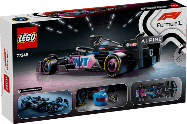 Lego Speed Champions BWT Alpine F1 Team A524 Race Car Toy Vehicle - Dezine Kids