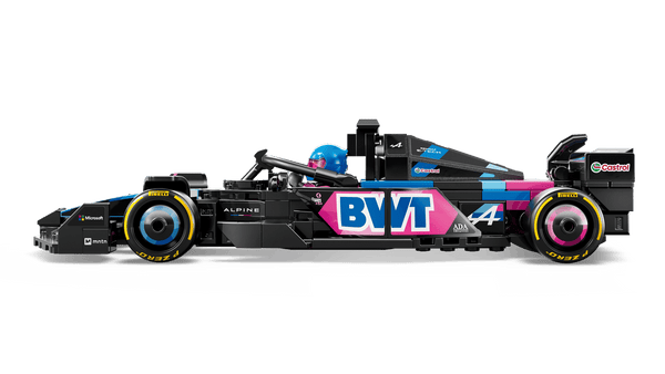 Lego Speed Champions BWT Alpine F1 Team A524 Race Car Toy Vehicle - Dezine Kids