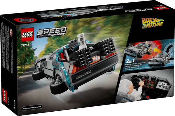 Lego Speed Champions Time Machine from Back to The Future - Dezine Kids