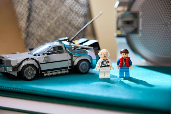 Lego Speed Champions Time Machine from Back to The Future - Dezine Kids