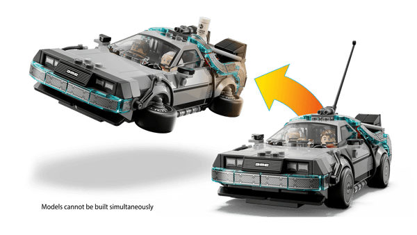 Lego Speed Champions Time Machine from Back to The Future - Dezine Kids