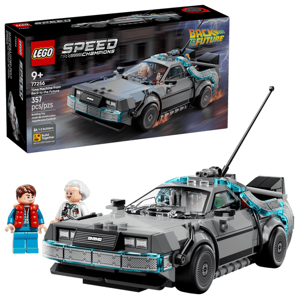 Lego Speed Champions Time Machine from Back to The Future - Dezine Kids