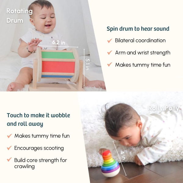 Curious Cub Montessori Wooden Play & Learning Activity Kit - Level 3 (5+M) - Dezine Kids
