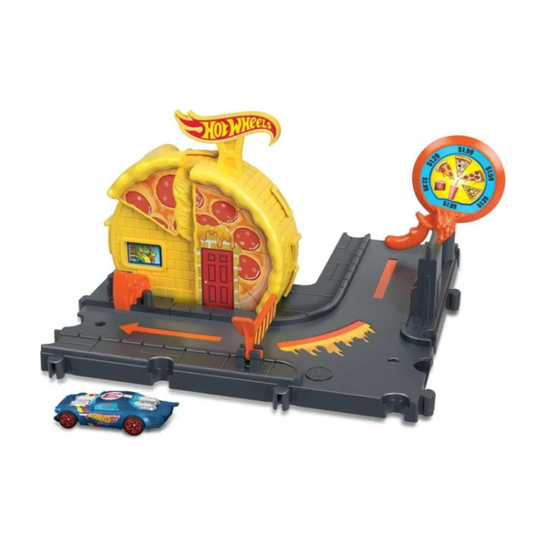 Hot Wheels City Speedy Pizza Pick Up Play Set