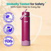 Basil Insulated Stainless steel Sipper with Carry Handle - Classic Plum