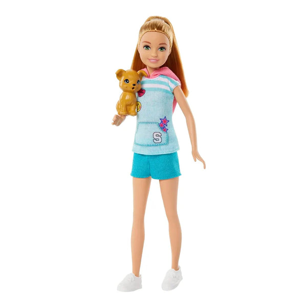 Barbie Stacie Doll with Pet Dog, from Barbie and Stacie to The Rescue Movie For Kids