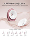 Momcozy Air 1 Ultra Slim Double Wearable Breast Pump, Wireless Charging Case with Real Time Milk Tracking - Red