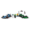 Lego City F1 Grid with VCARB & Sauber Race Cars Toy Vehicle Set