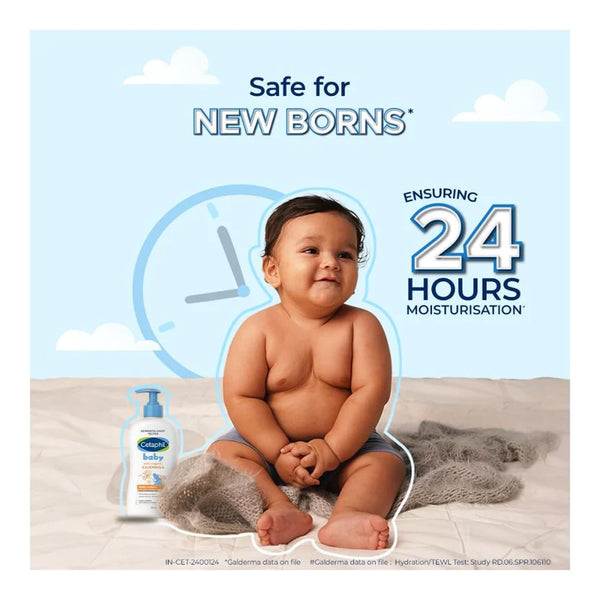Cetaphil Baby Daily Lotion with Shea Butter, Vitamin E & Pro-Vitamin B5 - 400 ml