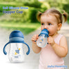 Hopop Soft Silicone Straw Sipper Cup – 240 ml - Dezine Kids
