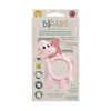 Bibado Dotty The Dinosaur Silicone Teether - Blush