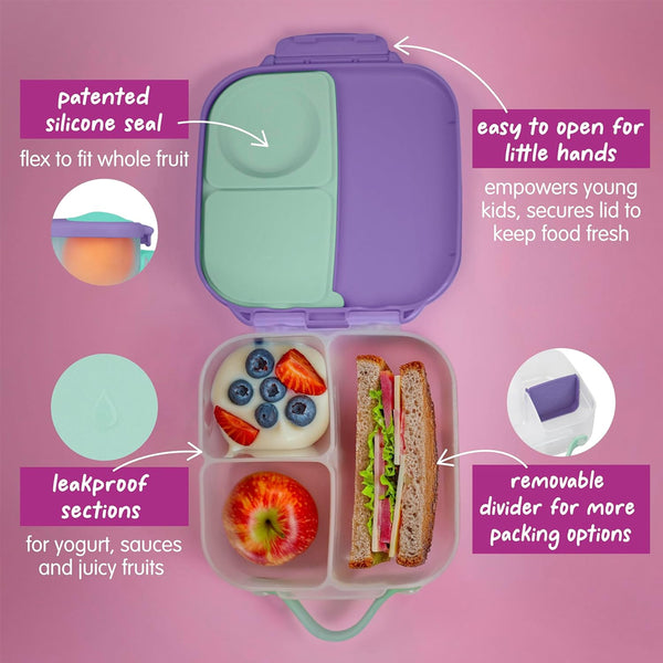 B.Box Mini Lunch Box - Lilac Pop Purple
