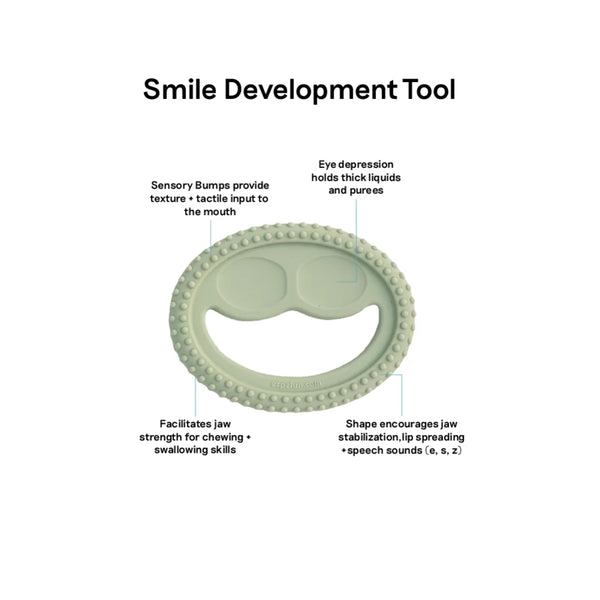 EzPz Oral Development Tools for Babies/Infants - sage - Dezine Kids