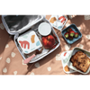 Beaba Snack Box, Easy to Open Lids, Stackable, Lightweight, Leak Resistant Snacks Containers Set of 3, (500ml, 350ml, 230ml) - Multicolor