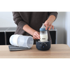 Beaba Baby 3 in 1 Bottle Warmer, Ultra Fast, Reheats Milk, Baby Food, Compact Design - Night Blue