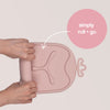 B.Box Roll + Go Mealtime Mat - Blush