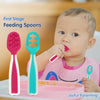 Hopop First Stage Baby Feeding Spoon – Soft, Safe & Easy to Hold - Dezine Kids