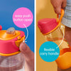 B.Box Tritan Sport Spout Bottle for Kids, 600 ml - Strawberry Shake Pink Orange