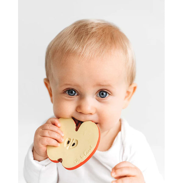 Oli & Carol Pepita The Apple Natural Rubber Teether