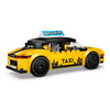 Lego City Yellow Taxi Model Car Kit with 2 Minifigures