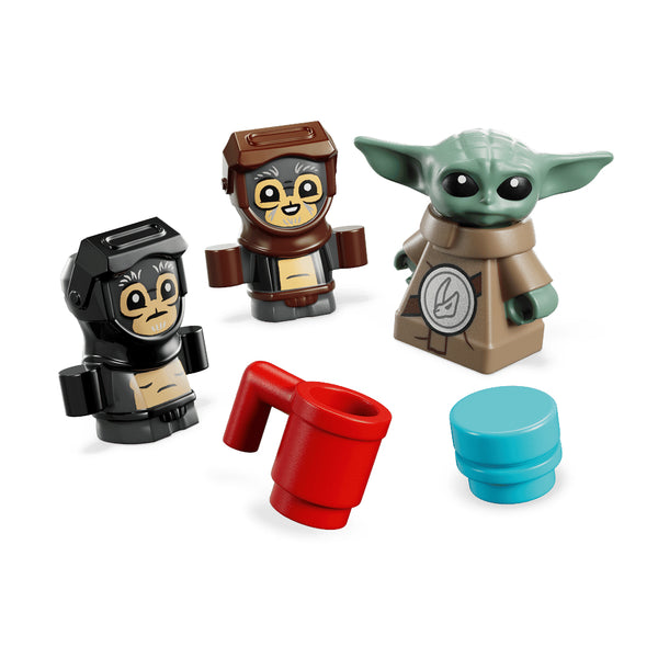 Lego Star Wars: The Mandalorian and Grogu Anzellan Starship Toy Building Set - Dezine Kids