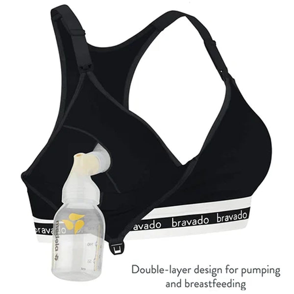 Bravado Original Full Cup Maternity & Nursing Bra - Black