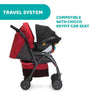 Chicco Simplicity Plus Stroller with Bumper Bar - Scarlet Red