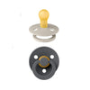 Bibs Colour Pacifiers 2 Pack - Sand/Iron